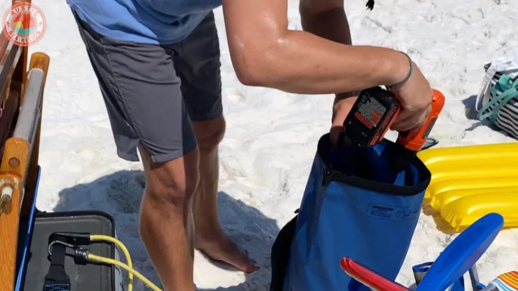 waterproof beach bag