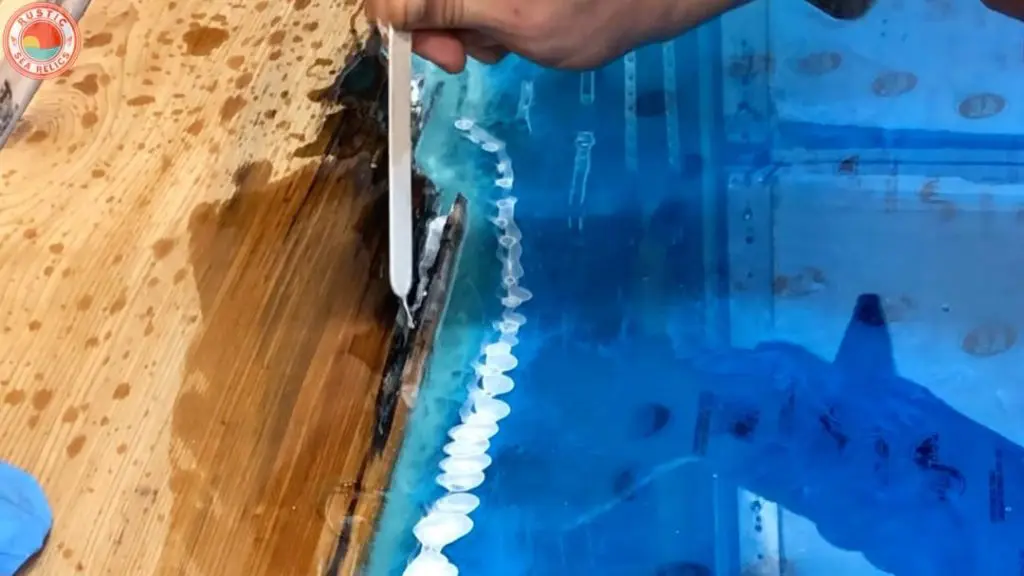 resin ocean waves
