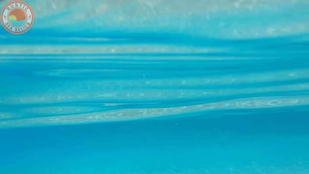 crystal clear blue water of Cypress Springs