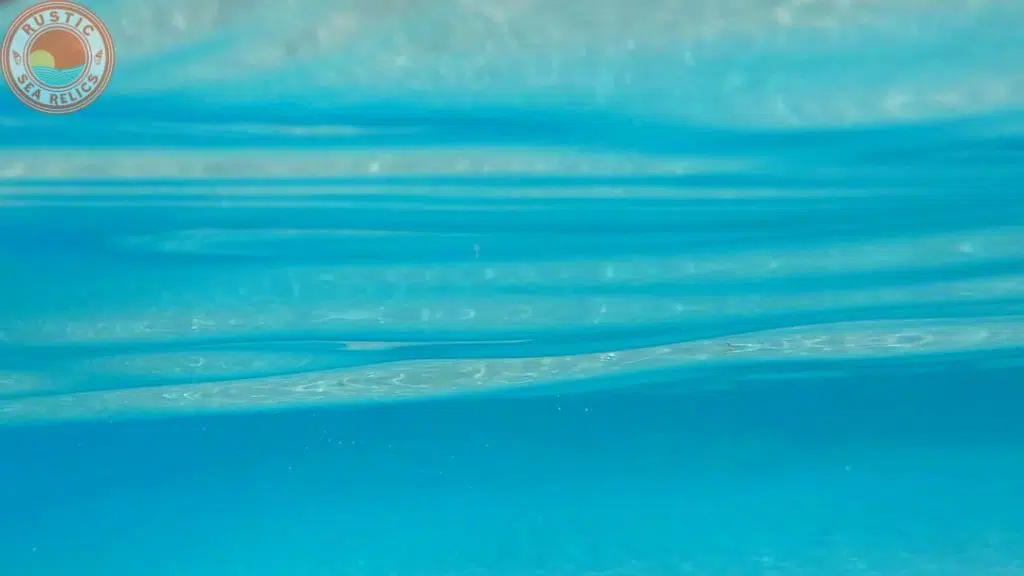crystal clear blue water of Cypress Springs