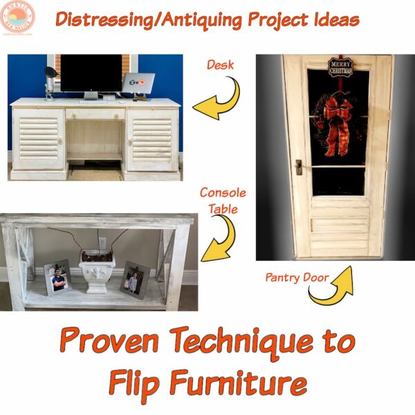 upcycling distressed furniture