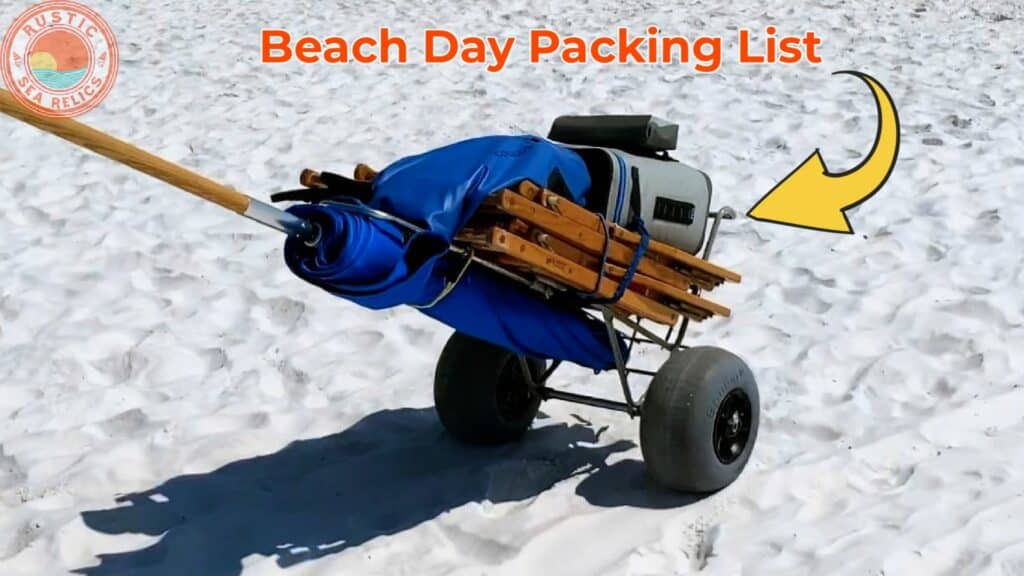 beach day packing list
