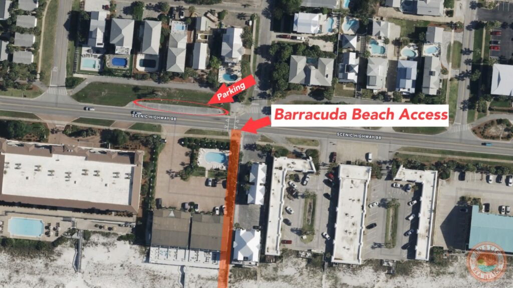 Barracuda Public Beach Access in Destin Florida