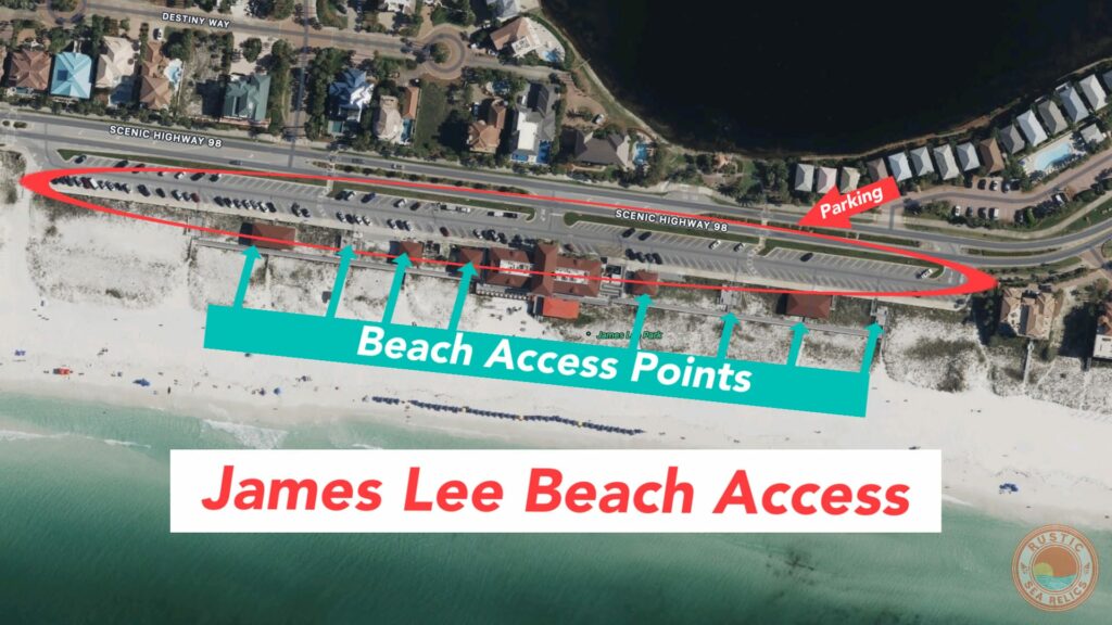 James Lee Park Public Beach in Destin Florida