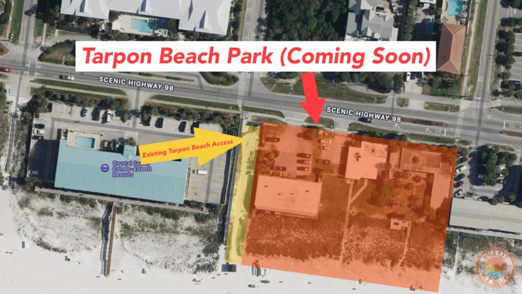 Tarpon Beach Park in Destin Florida