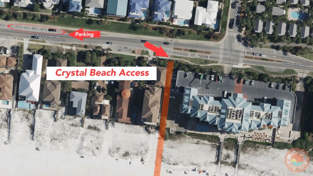 Crystal Beach Drive Public Beach Access