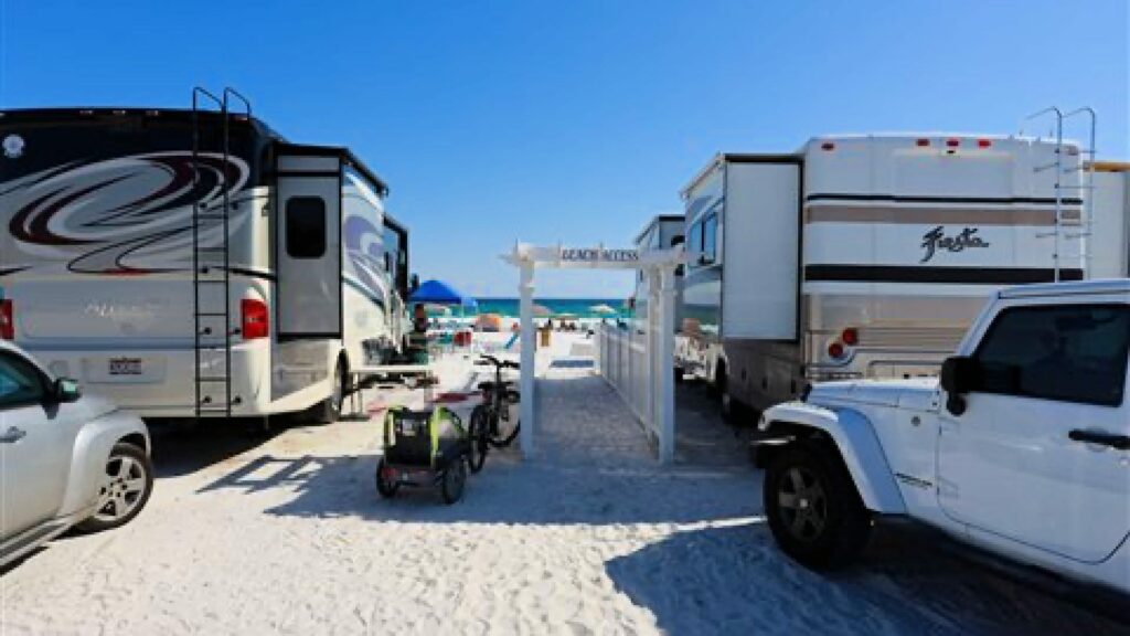 Best RV Parks in Destin Florida - Camp Gulf Beach Access