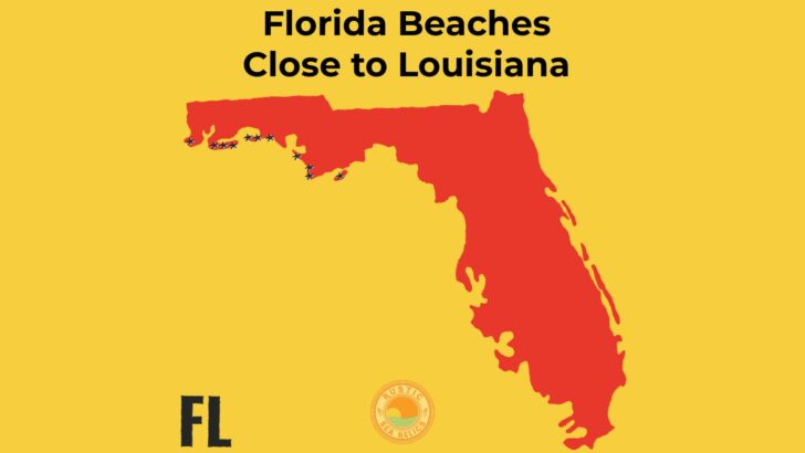 Beaches in Florida Close to Louisiana