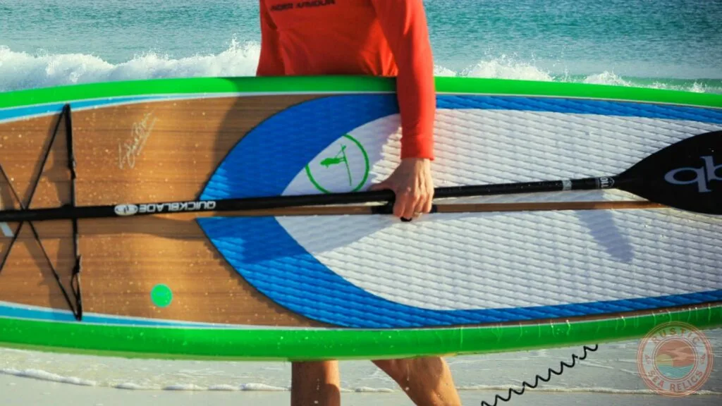 traditional paddle board